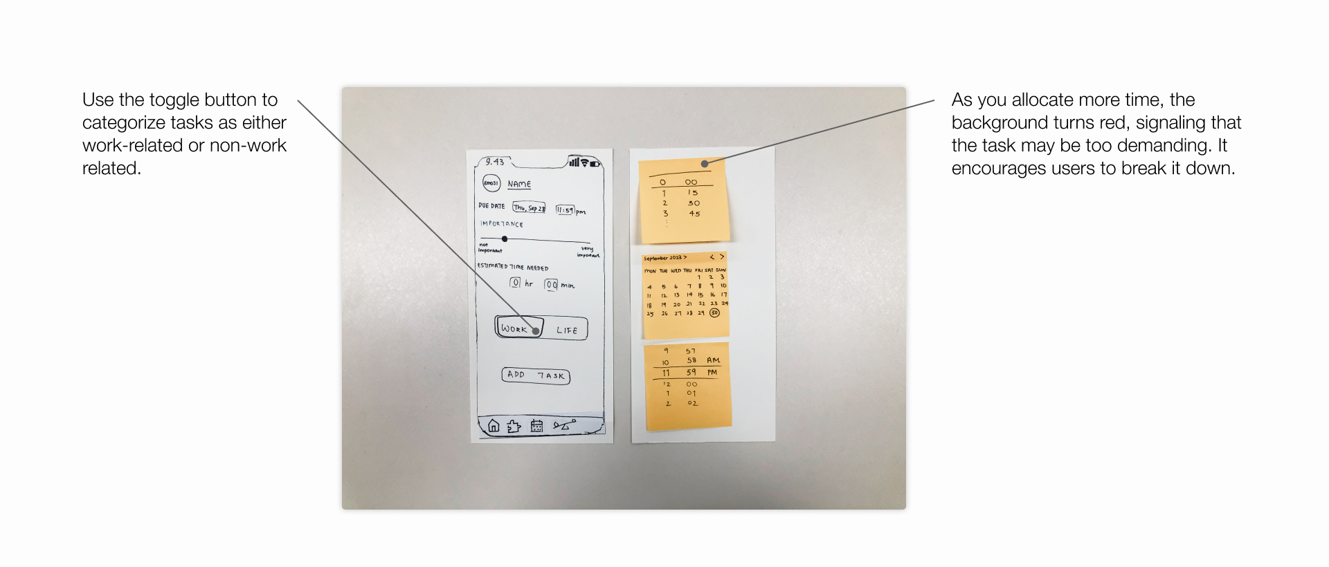 Paper Prototype Screen 3