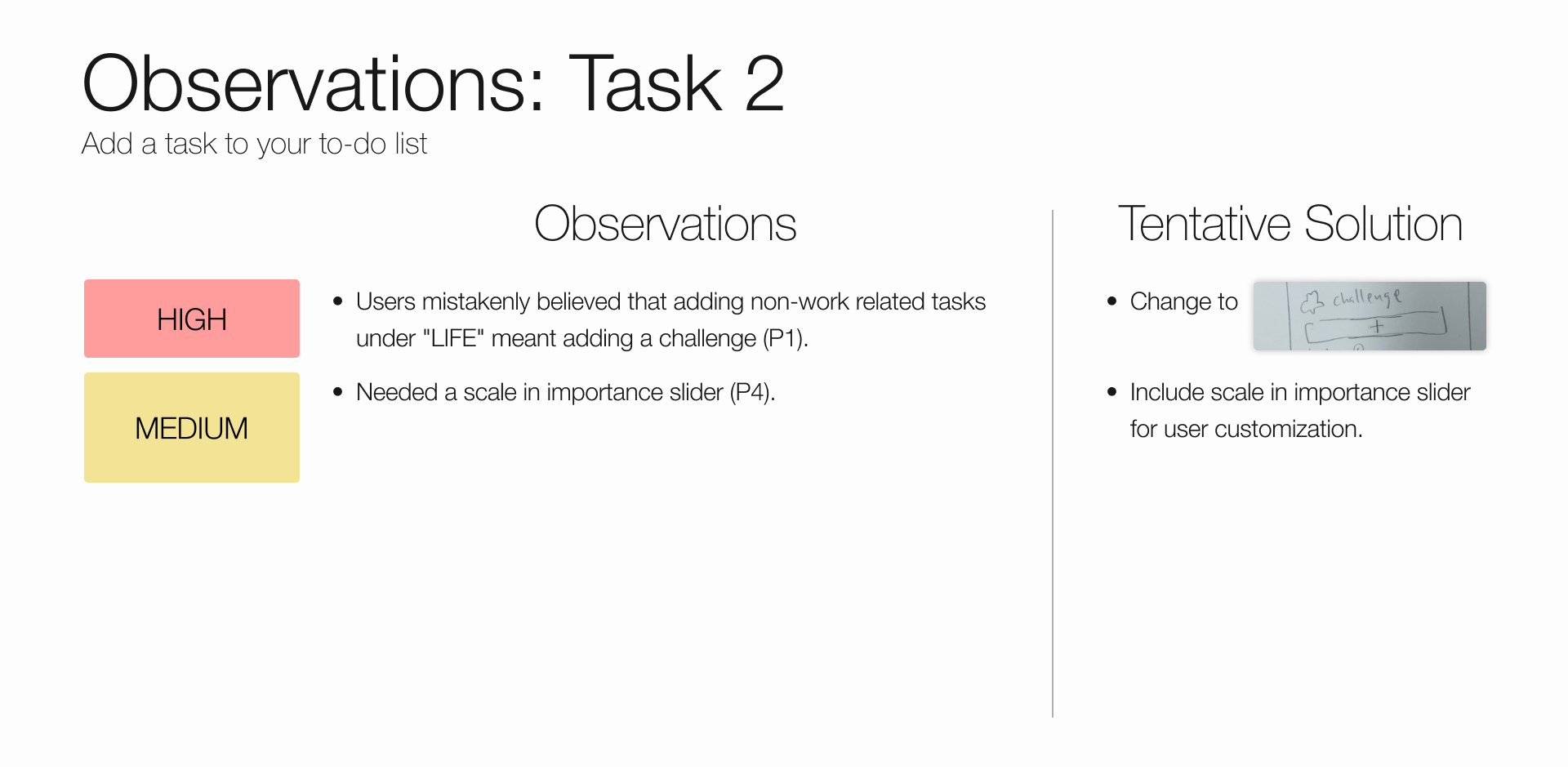 Paper Prototype Tentetive Solution 2